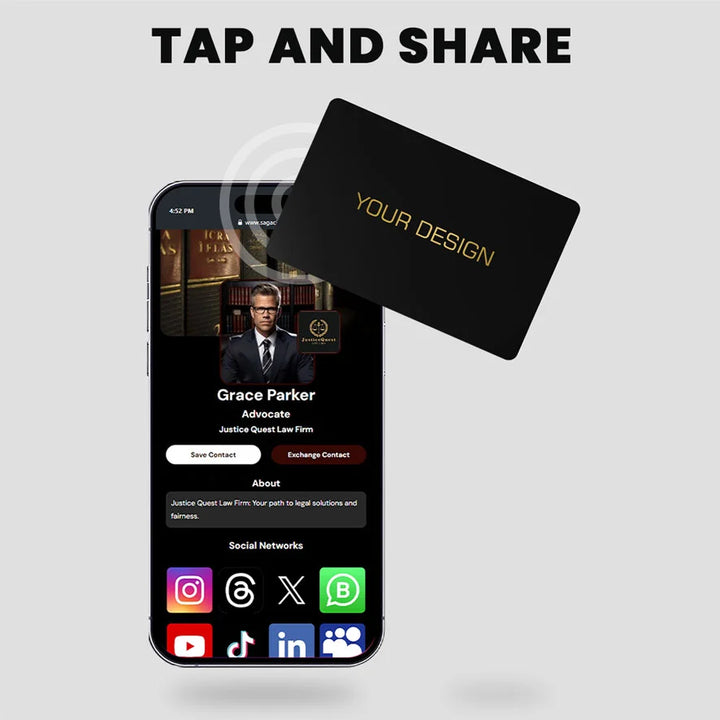 Premium Black | Gold Card